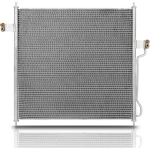 SCITOO Air Conditioning Condenser compatible with Ford for Mercury | 1997 1998 1999 2000 2001 2002 2003 for Ford Explorer|2000-2011 for Ford Ranger|Replace#4821|Automotive Replacement Condenser