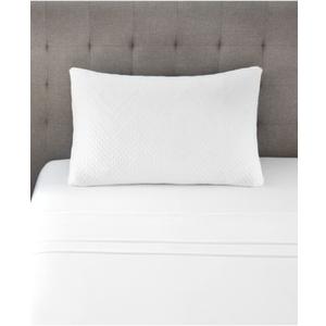 Memory Foam Pillow with Comfy Knitted Cover - Standard Size (15.5x23.5)