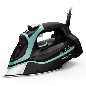 Rowenta Steam Force Stainless Steel Soleplate Steam Iron for Clothes, Anti-Drip Protection, 400 Microsteam Holes, 1800 Watts, Iron, Fabric Steamer, Garment Steamer for Clothes, Precision Tip, DW9440