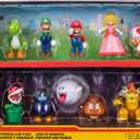 Super Mario Nintendo Figures, Set of 10, Friends and Enemies, 6.5 cm