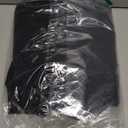 Homespun Ultra Soft 3-End Ringspun Cotton/Poly Fleece Pouch Pocket Crews (S, Black)