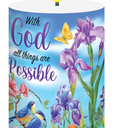 Briarwood Lane with God Flameless Candle