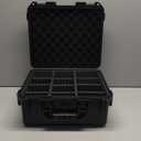 Graded Card Case Storage Box: Trading Card Storage Box with 9 Dividers for PSA BGS SGC Top Loaders Sports Cards, Waterproof Hard Slab Case for Baseball Football Basketball Magnetic Cards (Holds 600+)