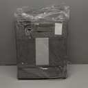 6Pack Sheet Organizers and Storage - King/Queen Size Sheet Storage Organizer with Window, Foldable & Dustproof Sheet Organizer for Linen Closet for Summer Blankets & Sheet Sets,Grey