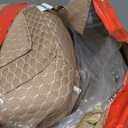 Bedluxe Wedge Pillow, 10 inch Bed Wedge Pillow for Headboard, Pillow Wedge for Acid Reflux Relief, Sleeping, After Surgery, Snoring, Gerd, Triangle Pillow Wedge - Cooling Memory Foam Top, Coffee