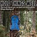 30 Pcs 3 Size Bow Hangers for Tree Stand Bow Hooks for Hunting Archery Bows Hunting Accessories Tree Stand Accessories Bows Gear Holder Screw in Accessory Hook Hunt (Black)