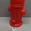 Liliful 1.5 Gallon Fire Hydrant Drink Dispenser Firefighter Birthday Party Beverage Dispenser Plastic Dog Paw Party Supplies for Kids Fighter Theme Decorations