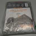 Multipurpose Protective Cover Brown Poly Tarp 8' x 15' - Durable, Water Resistant, Weather Resistant - 5 Mil Thick Polyethylene - by Xpose Safety