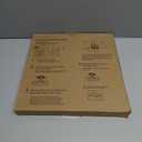 hykolity 12 Inch Selectable CCT LED Round Flat Panel Light, 24W 3000K/4000K/5000K, Edge-Lit Flush Mount Ceiling Light Fixture for Kitchen, Bedroom, Laundry and Closet RoomBlack