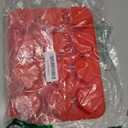 HKNMTT Silicone Heart Molds Valentine's Day for Chocolate Muffin Chocoflan Cake Egg Bites Jello Soap Cupcake Baking, 12 Cavities 2 Pack Love Shapes Red Dessert Pan Handmade DIY Gift Oven Safe Mould