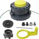314608005 for Ryobi Reel Easy+ Bump Feed Trimmer Head Straight Shaft RY15526 RY15527 RY15529