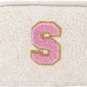 Uygafly Birthday Graduation Gifts for 5 6 7 8 9 10 11 12 13 14 15 16 Year Old Girl,Initials Fanny Pack Crossbody Bag for Girls Kids,Trendy Cute Purse Stuff - S,Cream