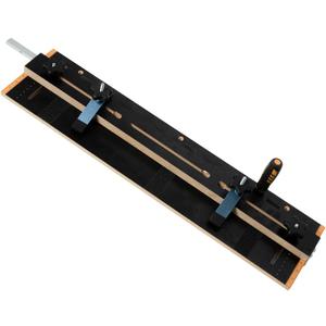 POWERTEC 71395 Taper/Straight Line Jig for Table Saws with 3/4 Wide by 3/8 Deep Miter Slot