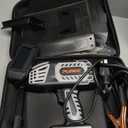 Portable Welding Machine 110V, Portable Handheld Welder with IGBT Inverter 5 Variable Current Adjustment, Electric ARC Stick Welder Gun for 1/16"-1/8" Rods, Carring Case &20 Rods Included