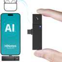HiDock P1 mini AI Voice Recorder: Smart Voice Recorder Work with Wireless Earbuds for Meeting Lectures Calls BlueCatch Tech Digital Audio Recorder Transcription Summary HiNotes APP Control 32GB