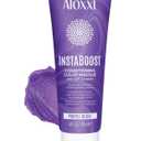 ALOXXI InstaBoost Color Depositing Conditioning Masque (Purple Reign) - Instant Temporary Hair Color Dye - Hair Color Masque for Deep Conditioning - Paraben & Gluten-Free - Purple Reign - 6.8 Fl Oz