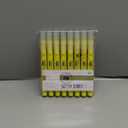 Mr. Pen- No Bleed Gel Bible Highlighters, Yellow, Pack of 8