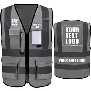 A-SAFETY High Visibility Reflective Safety Vest 