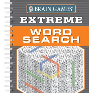 Brain Games - Extreme Word Search (256 pages)