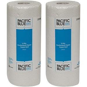 20 Pack Georgia-Pacific Pacific Blue Select 2-Ply Perforated Paper Towel Rolls by GP PRO, 27385, 85 Sheets Per Roll