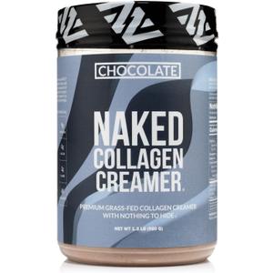 Naked Collagen Mocha Coffee Creamer - Collagen Creamer For Coffee - Dairy-Free, Gluten-Free, GMO-Free - Support Hair, Skin, and Nails - 40 Servings, BB 10/2026
