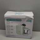 Chefhandy Baby Food Maker with Stainless Steel Steam Basket, One Step 5-in-1 Baby Food Processor Steamer Blender & Steam Cleaning, Auto Cooking, Puree & Baby Warmer with 6 Food Pouches, BPA-Free,Green