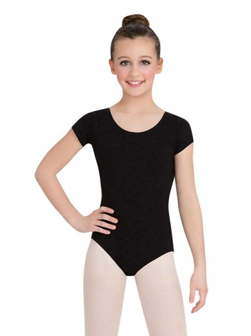 Capezio Big Girls' Classic Short Sleeve Leotard S