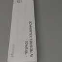 [Upgraded] Nmoiss Windshield Sun Shade Umbrella - [Vinyl Coating Heat Shield] Protect Car from Sun Rays & Heat Damage Keep Cool and Protect Interior, Spring Structure Edge Medium 56" L x 31" W