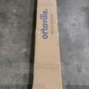 Ortaville 66" Floating Mantel Shelf - Modern White Fireplace Mantel with Matte Lacquer Finish for Living Room Elegance (66", White)