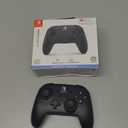 PowerA Wireless Controller - Nintendo Switch/Switch Lite/Switch-OLED Model, Nintendo Switch 2, Jet Black, Gamepad, Bluetooth, Motion Controls, Advanced Gaming Buttons, Officially Licensed