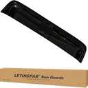 35.6" 880mm Sunroof Wind Deflector, Tape-on Sunroof Rain Guards, Universal Fit Tinted Moonroof Vent Visor Car Accessories