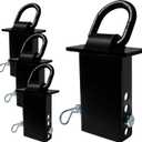 4PCS Heavy Duty Adjustable Stake Pocket D Ring Tie Down Anchor with 1/2" Hitch Pin Fit for Flatbed Trucks and Trailers with Standard 2" x 4" Stake Pockets,16200LBS