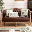 patdrea Decorative Square Throw Pillow Covers 18"X18",Velvet Soft Farmhouse Throw Covers,Floral Throw Pillow Case for Couch Sofa Bed Living Room