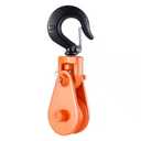 VEVOR
2 Ton Snatch Block with Swivel Hook, Heavy Duty Snatch Block Pulley 4400 lbs. for Towing and Recovery operations