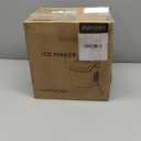 EUHOMY Countertop Ice Maker Machine with Handle, 26lbs in 24Hrs, 9 Ice Cubes Ready in 6 Mins, Auto-Cleaning Portable Ice Maker with Basket and Scoop, for Home/Kitchen/Camping/RV. (Black)