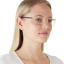 Vogue Eyewear Women's VO4244 Rectangular Prescription Eyewear Frames, Gold/ Demo Lens, 51 mm