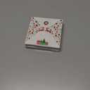 2 x Christmas Ornaments, 3.5 Inch Ceramic Fairy Hanging Ornament, Christmas Tree Ornaments, Gifts for Wife, Xmas Gifts, Unique Gift Idea, Perfect for Holiday Party, Tree, Window, Wall Decor