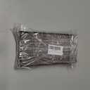 Vent Systems 8'' x 4'' Inch (Overall Dimensions) Pack of 5 Black Air Vent Duct Cover Metal Return Grill with Built in Pest Guard Screen HVAC Grille for Home Improvement 6x2 (Opening Dimensions)