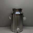304 Stainless Steel Milk Can35L Milk Bucket Wine Pail Bucket 9.25 Gallon Milk Can Tote Jug with Sealed Lid Heavy Duty for Milk and Wine Liquid Storage
