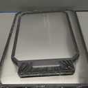 SNOWCLAD Stainless Steel Cutting Board, Double Sided Steel Cutting Board Set for kitchen, Stainless Steel/Wheat straw pp Large for meat, Dishwasher Safe [16 * 11+12 * 8.3 Inch]