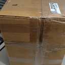 Small Clear Glass Bottles with Lids, 4 oz Glass Containers with Labels, Funnels and Brushes, Round Sample Bottles for Juice, Oils, Ginger Shots, Whiskey, Liquids, 50 Pack