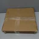 5 x 12 Inch St Patricks Day Shamrock Wood Hanging Welcome Sign Wreath for Front Door, Saint Patricks Lucky Shamrock Wood Sign with Gold Glitter and Plaid for Indoor Outdoor