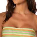 Maaji 2835 Strapless Bandeau Women Top Only Swimwear Green M
