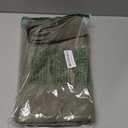 ZeeMart Basic Linen Textured Table Cloth, 60 x 60 Inch Olive, Farmhouse Style Green Square Tablecloth, Wrinkle Resistant Washable Heavy Weight TableCloths
