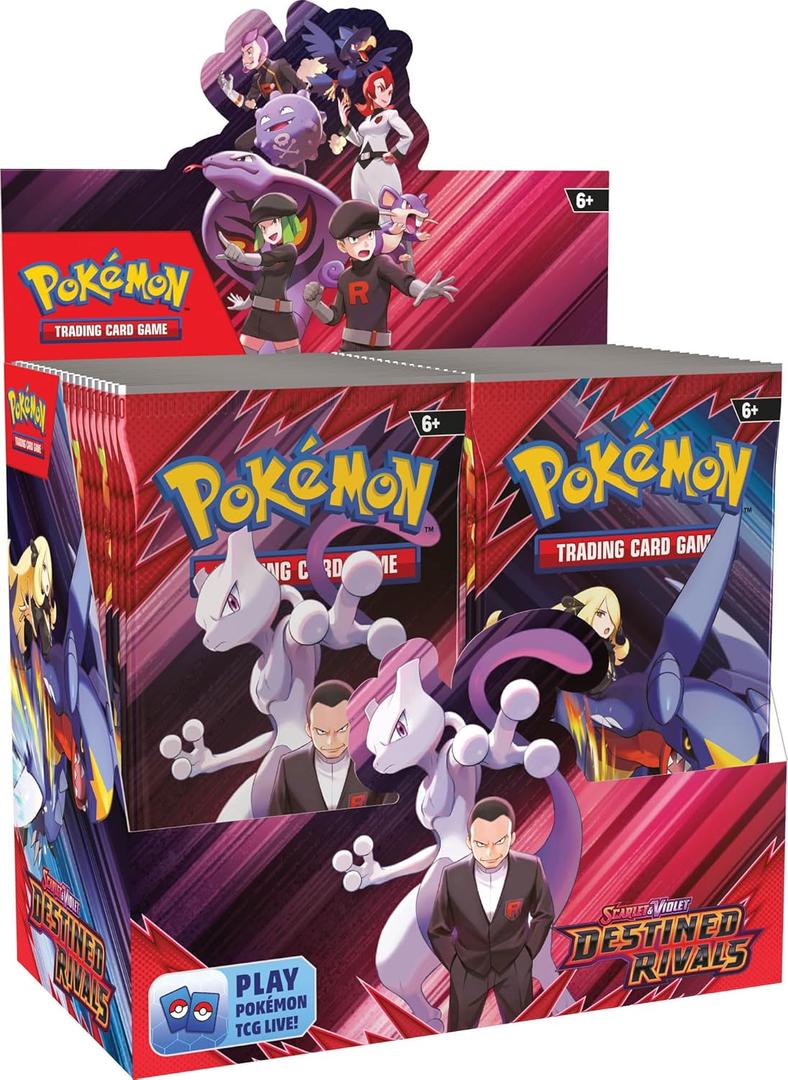 Pokemon TCG: Scarlet & Violet - Destined Rivals Booster Display Box - 36 Packs Pokemon TCG: Scarlet & Violet - Destined Rivals Booster Display Box - 36 Packs
