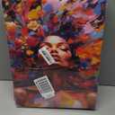 3Pcs African American Women Canvas Wall Art Colorful Graffiti Afro Girl Painting Modern Abstract Aesthetic Pictures Wall Decor Posters Print Artwork for Living Room Bedroom Home Decoration