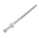 3/8" x 12" Lag Bolts (12 Pcs) Lag Screws for Wood, Hot Dip Galvanized, Hex Head with Washers