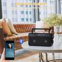SEMIER Portable AM FM Shortwave Radio with Bluetooth Speaker Plug in Wall, 3X D Cell Batteries Or AC Power Transistor Radio with 2 Tone Mode, Double Loud Speakers, Support AUX/USB/TF Card Play