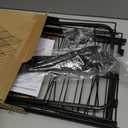 AIYAKA Can Rack Organizer, 3 Tier Stackable Can Storage Dispenser,for Food Storage, Kitchen or Pantry, Storage for 36 Cans, Black