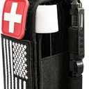 Upgrade 1000D Laser Cut Molle Tourniquet Holder, Heavy Duty Tactical Molle Tourniquet Pouch Holder